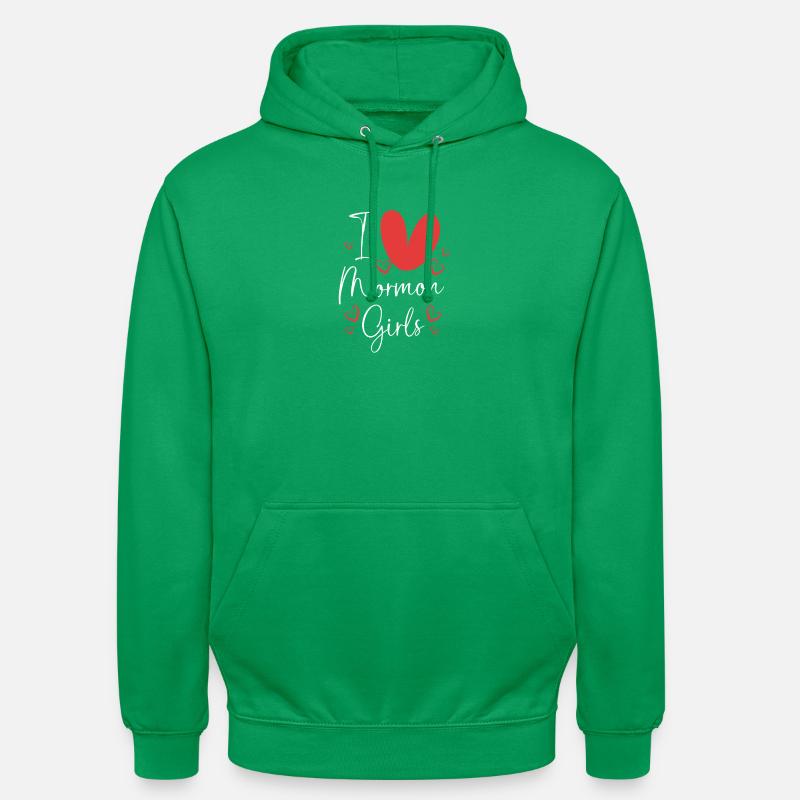 Mormonen Mädchen - Unisex Hoodie - Kelly Green