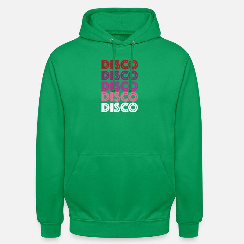 Disco Disco Disco - Sweat-shirt à capuche unisexe - vert
