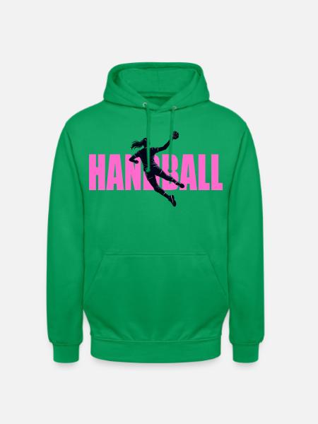 Handball - Unisex Hoodie - Kelly Green