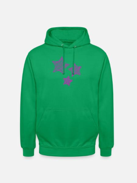 STAR. STARS. STAR. FEAST - Unisex Hoodie - kelly green
