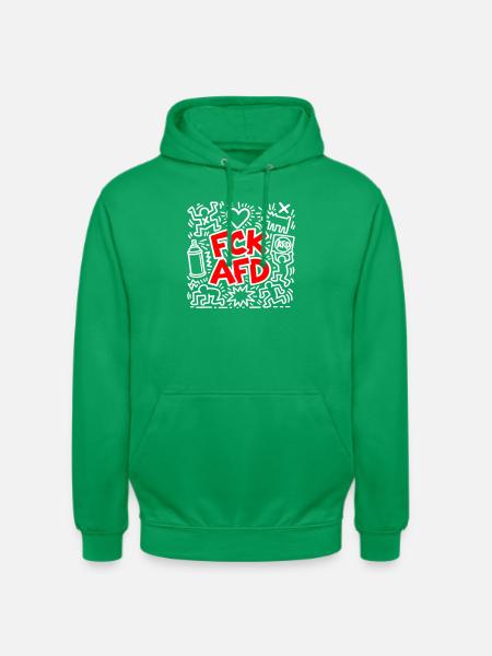 FCK AFD - Unisex Hoodie - Kelly Green