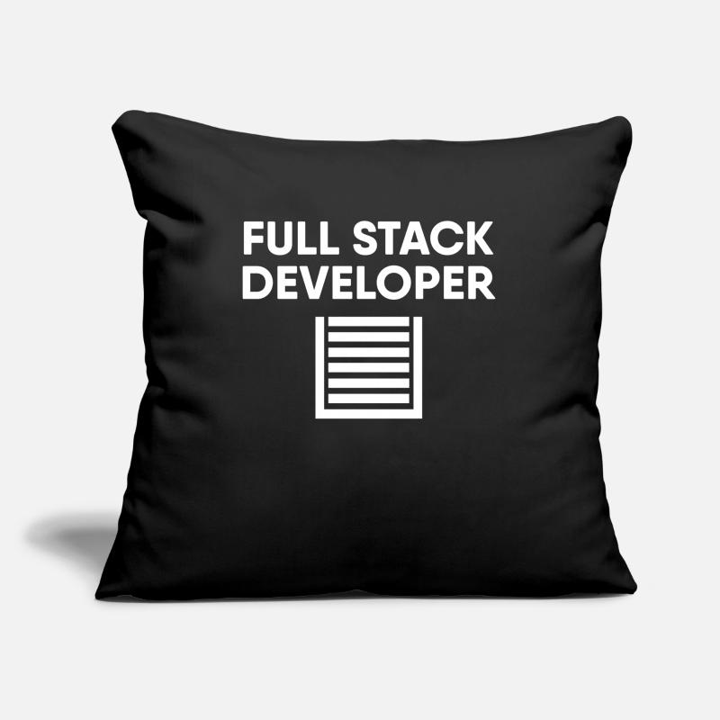 Full Stack Developer Sofa pillowcase 17,3'' x 17,3'' (45 x 45 cm)