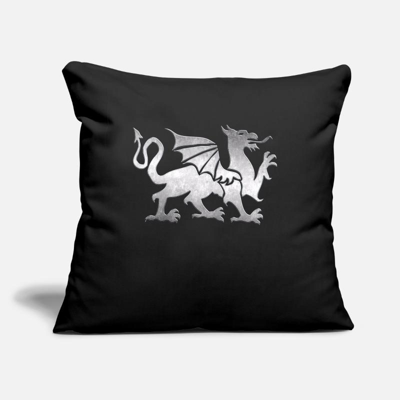 Des créatures fabuleuses Housse de coussin décorative 45 x 45 cm