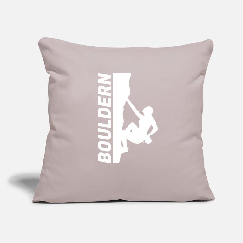 Bouldering Boulderer Climbing Climber Sofa pillowcase 17,3'' x 17,3'' (45 x 45 cm)