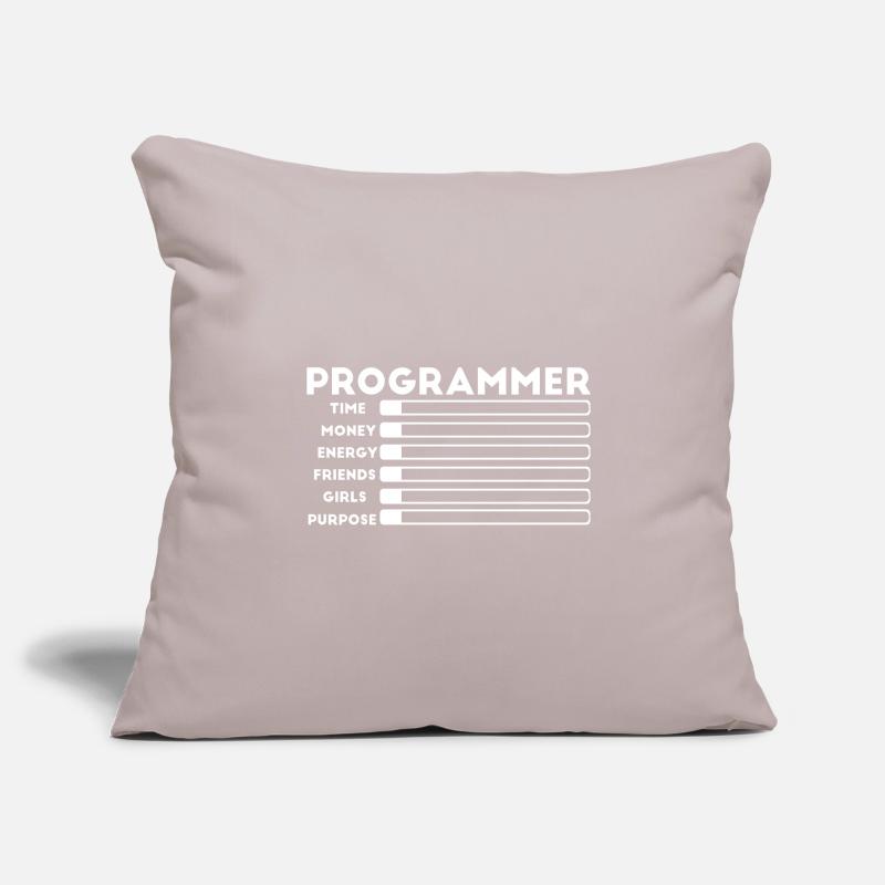 Programmer nerd computer HTML Sofa pillowcase 17,3'' x 17,3'' (45 x 45 cm)