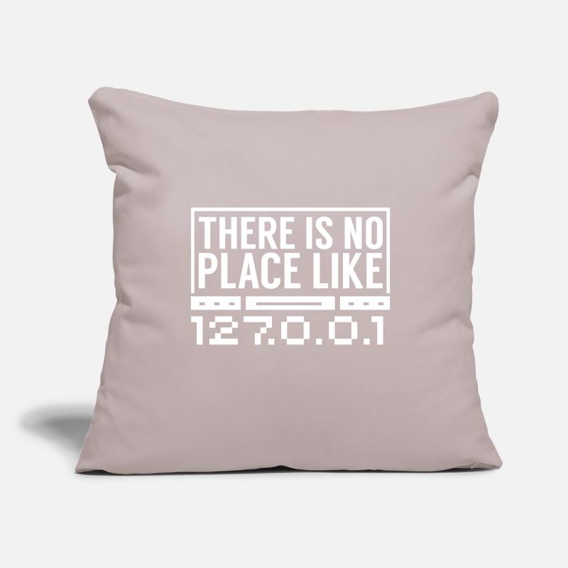 PROGRAMMEUR Geek Housse de coussin décorative 45 x 45 cm