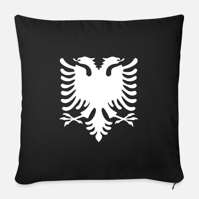 Balkan Albanien albania geschenkidee - Sofakissenbezug 45 x 45 cm - Schwarz
