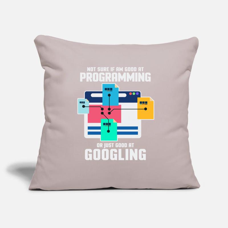Programmierer Programmieren IT Computer Geschenk Sofakissenbezug 45 x 45 cm