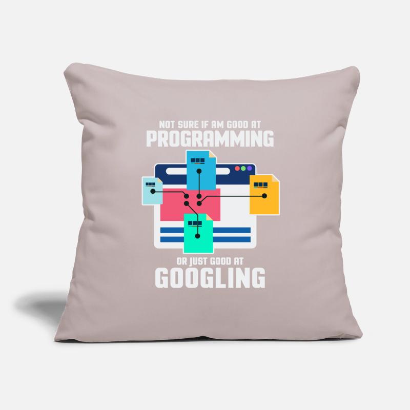 Programmeur Programmation Informatique Cadeau Housse de coussin décorative 45 x 45 cm