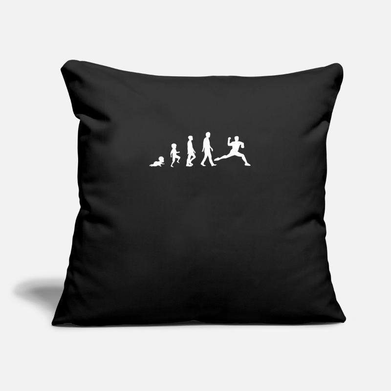 Handballer Handball Evolution Housse de coussin décorative 45 x 45 cm