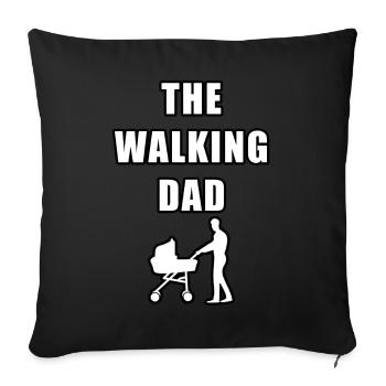 LE PAPE PAD PADDY SUPERDAD J'AIME LE JOUR DU PAPE PÈRE - Housse de coussin décorative 45 x 45 cm - noir - Devant