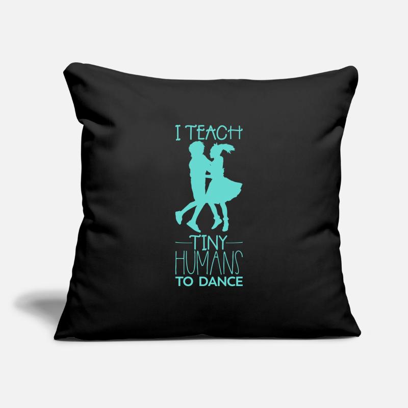 professeur de danse Housse de coussin décorative 45 x 45 cm