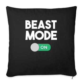 Gamer - Sofa pillowcase 17,3'' x 17,3'' (45 x 45 cm) - black - Front
