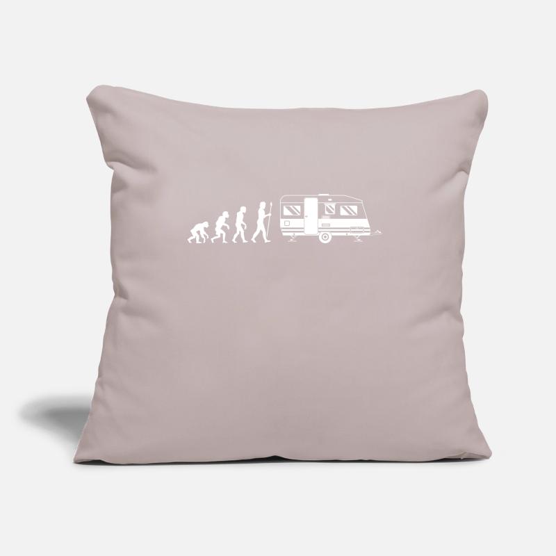 Tentes de camping Camper Evolution Housse de coussin décorative 45 x 45 cm