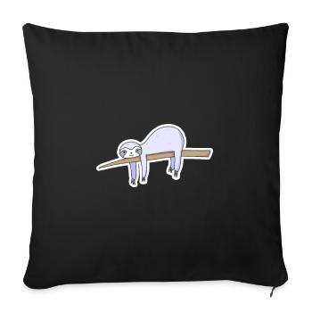 indolence - Housse de coussin décorative 45 x 45 cm - noir - Devant