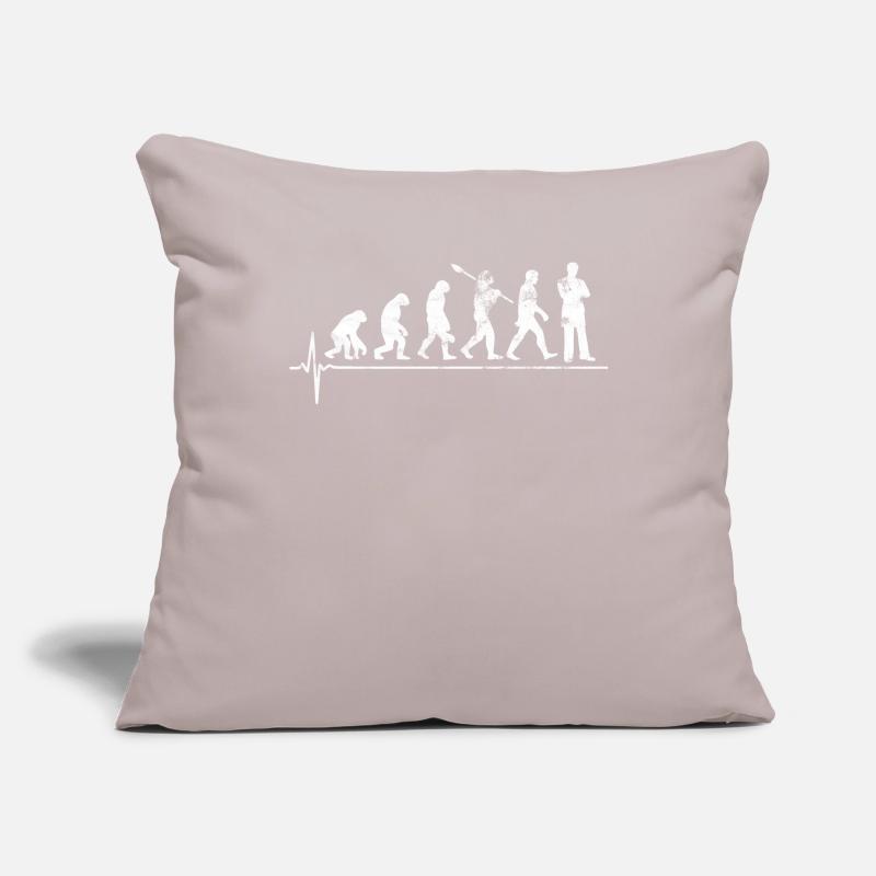 Infirmière Docteur Evolution Housse de coussin décorative 45 x 45 cm