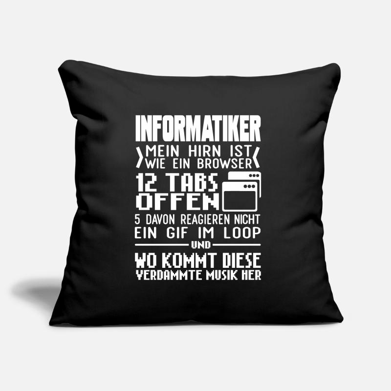 Programmierer Programmieren Spruch Sofakissenbezug 45 x 45 cm
