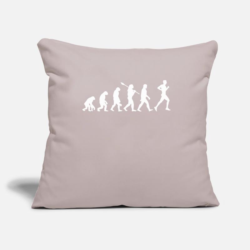 Running Jogging Evolution Sofa pillowcase 17,3'' x 17,3'' (45 x 45 cm)
