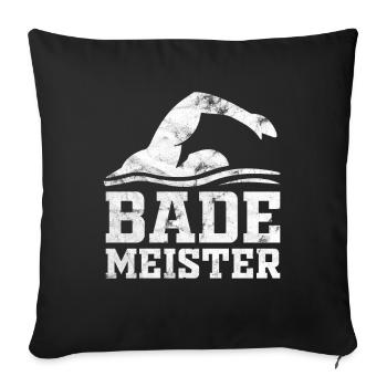 Lifeguard Lifesaver Gift - Sofa pillowcase 17,3'' x 17,3'' (45 x 45 cm) - black - Front