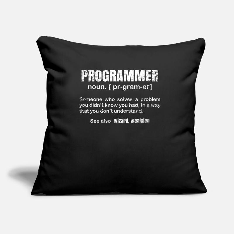 programmer Sofa pillowcase 17,3'' x 17,3'' (45 x 45 cm)