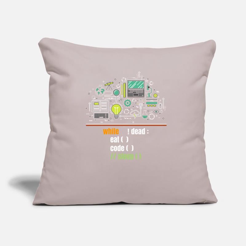 programmer Sofa pillowcase 17,3'' x 17,3'' (45 x 45 cm)