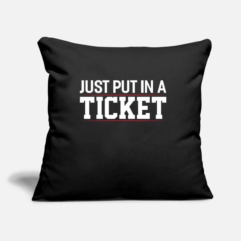 IT Computer IT Support IT Helpdesk Sofa pillowcase 17,3'' x 17,3'' (45 x 45 cm)