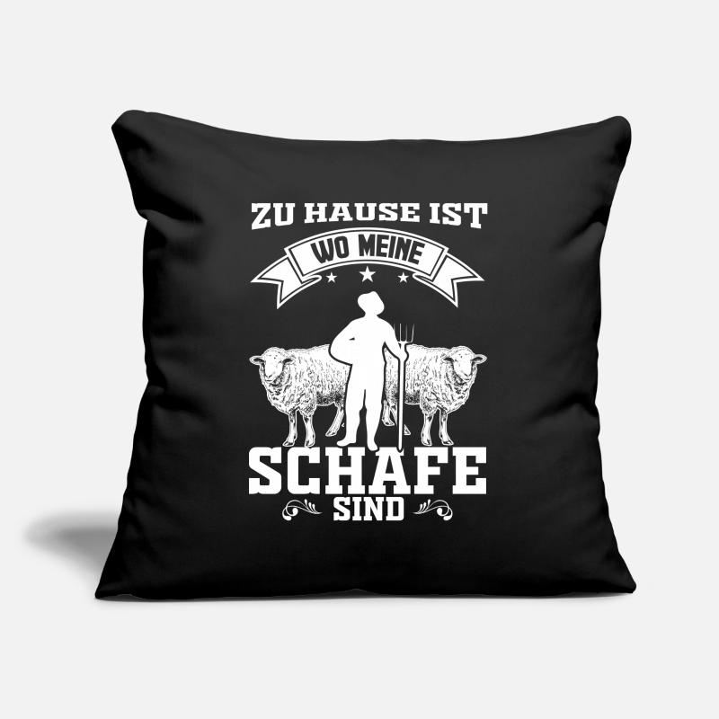 Schaf Schafe Hirte Schäfer Geschenk Sofakissenbezug 45 x 45 cm