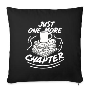 Read books book gift bookshelf - Sofa pillowcase 17,3'' x 17,3'' (45 x 45 cm) - black - Front
