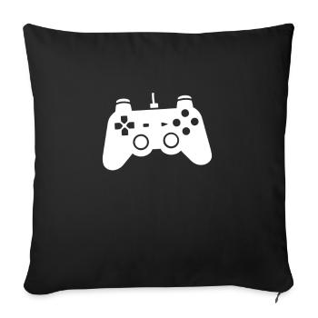 Nerd - Housse de coussin décorative 45 x 45 cm - noir - Devant