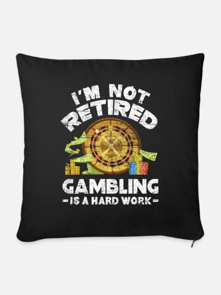 Casino - Sofakissenbezug 45 x 45 cm - Schwarz