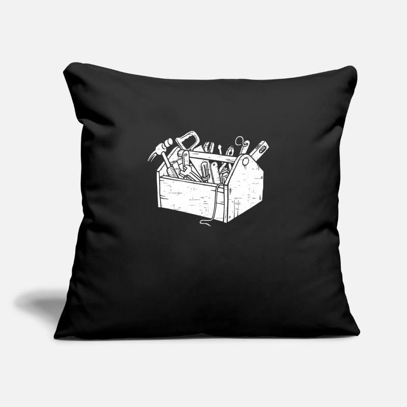 construction worker Sofa pillowcase 17,3'' x 17,3'' (45 x 45 cm)