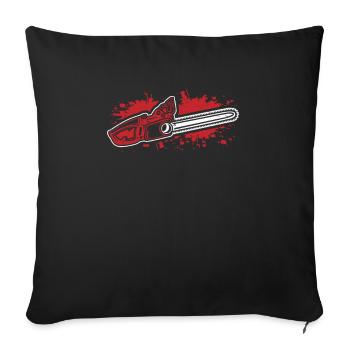 lumberjack - Sofa pillowcase 17,3'' x 17,3'' (45 x 45 cm) - black - Front