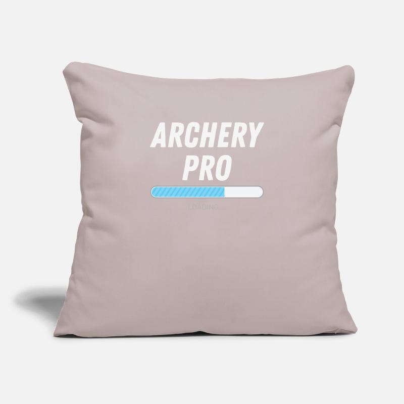 Tir à l'arc drôle - Archery Pro Loading Housse de coussin décorative 45 x 45 cm