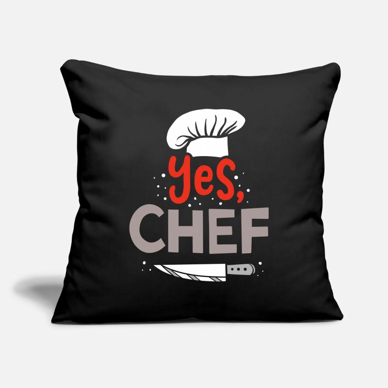 Chef Chef Chef Chef Sofa pillowcase 17,3'' x 17,3'' (45 x 45 cm)