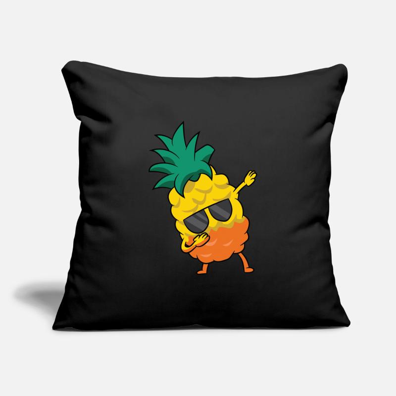 Pineapple Fruit Dabbing Pineapple Sofa pillowcase 17,3'' x 17,3'' (45 x 45 cm)