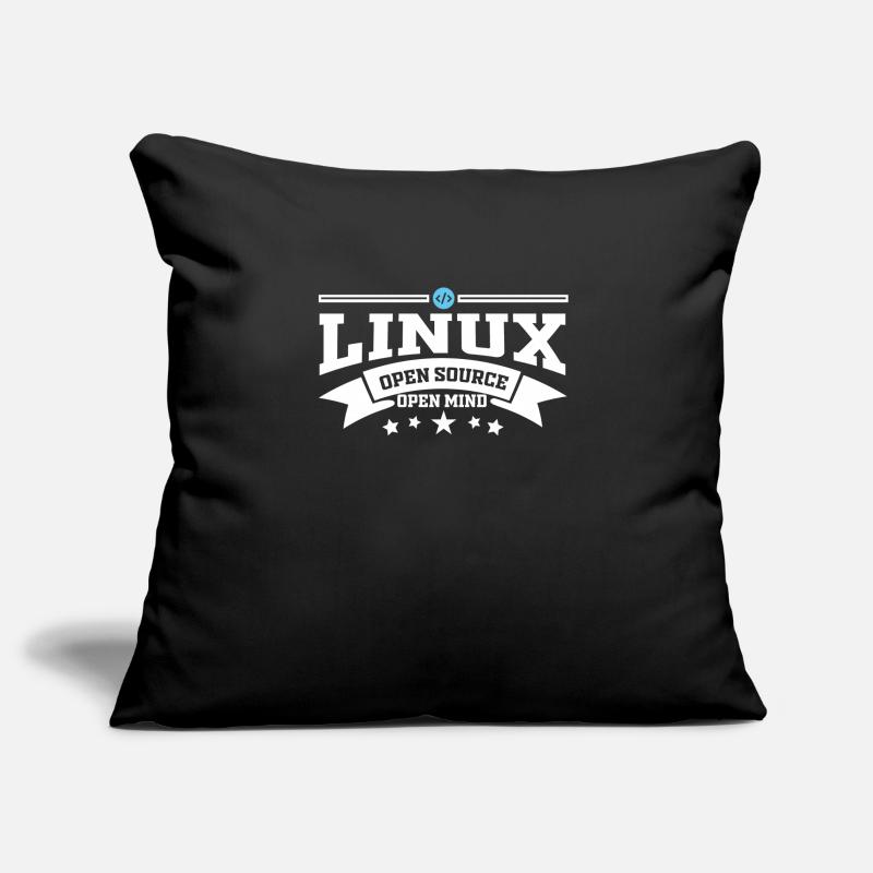 Logiciel Linux système d'exploitation informatique Housse de coussin décorative 45 x 45 cm