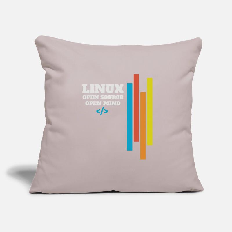 Linux programmer administrator gift Sofa pillowcase 17,3'' x 17,3'' (45 x 45 cm)