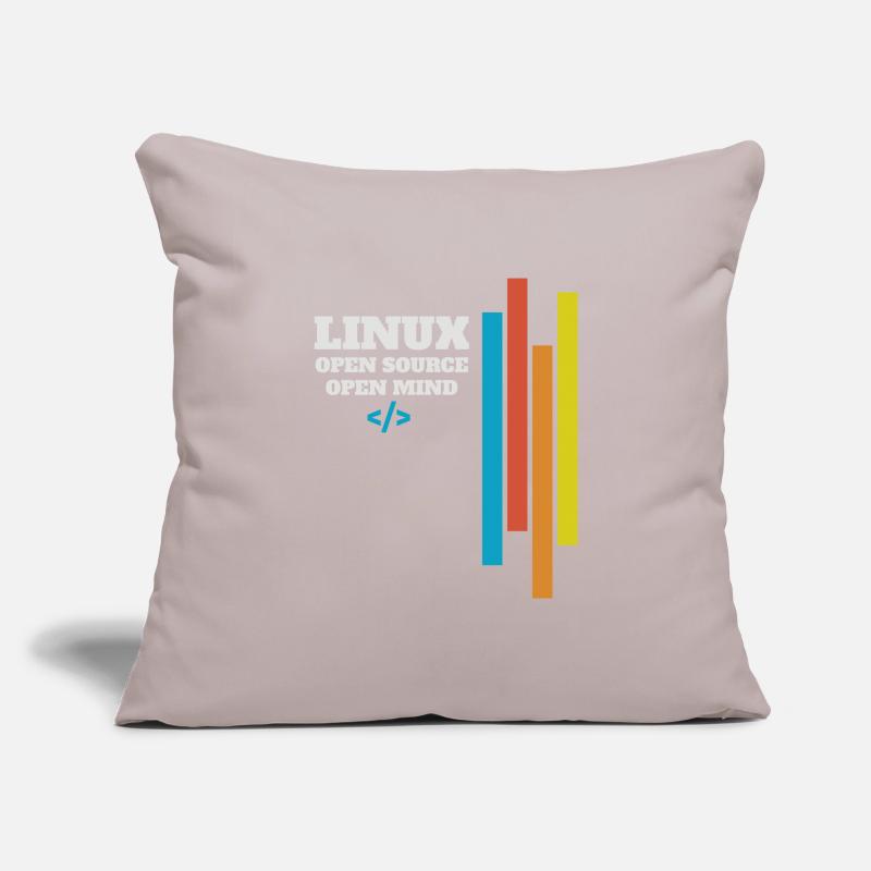 Linux programmer administrator gift Sofa pillowcase 17,3'' x 17,3'' (45 x 45 cm)