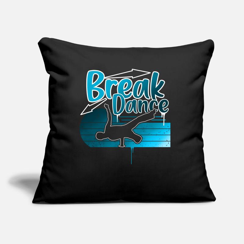 Breakdance Housse de coussin décorative 45 x 45 cm