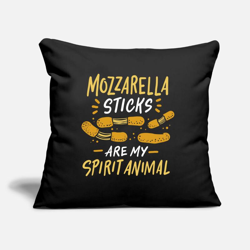 Bâton de mozzarella Housse de coussin décorative 45 x 45 cm