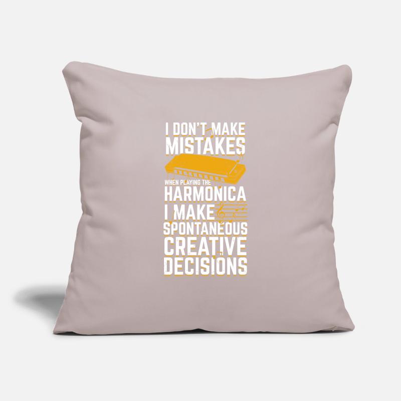 Harmonica harmonica player gift Sofa pillowcase 17,3'' x 17,3'' (45 x 45 cm)