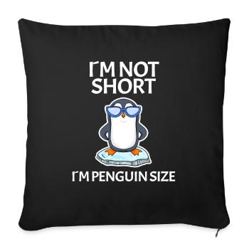 Petit sort - Housse de coussin décorative 45 x 45 cm - noir - Devant