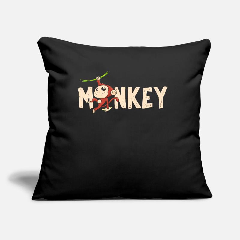 Monkey Primate Monkey Sofa pillowcase 17,3'' x 17,3'' (45 x 45 cm)