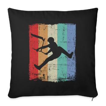 Stuntscooter Scooter Pedal Scooter - Sofa pillowcase 17,3'' x 17,3'' (45 x 45 cm) - black - Front
