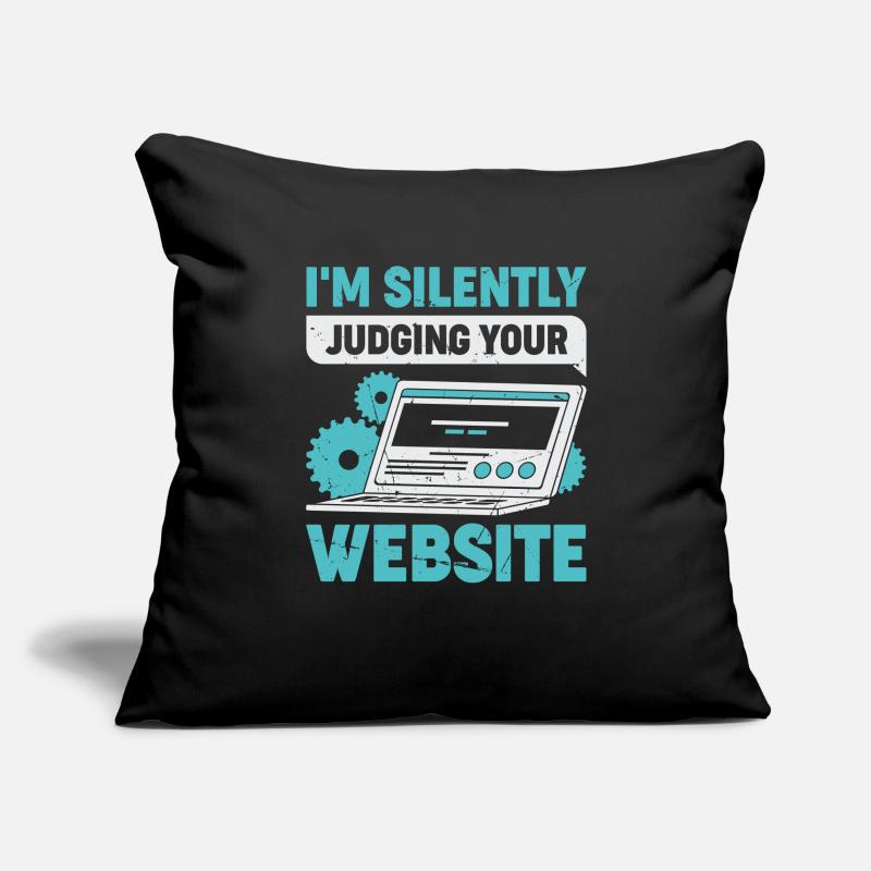 Fun Web Design Web Designer Gift Sofa pillowcase 17,3'' x 17,3'' (45 x 45 cm)