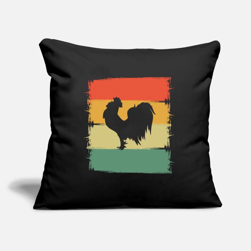 Rooster Sofa pillowcase 17,3'' x 17,3'' (45 x 45 cm)