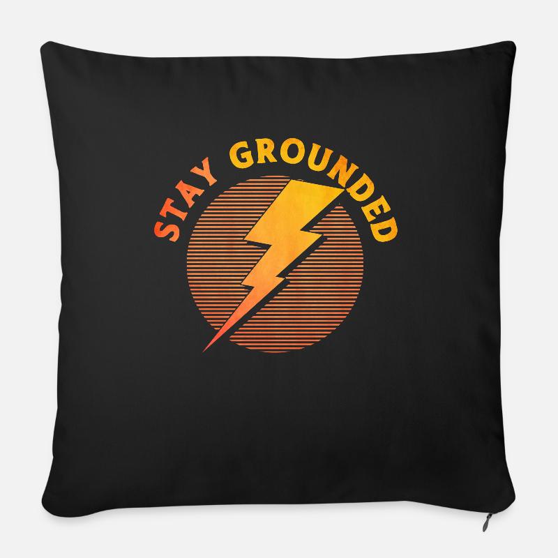 Elektriker Spruch Geschenk Elektriker - Sofakissenbezug 45 x 45 cm - Schwarz