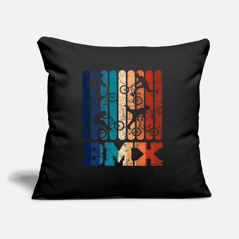 Retro BMX Sofakissenbezug 45 x 45 cm
