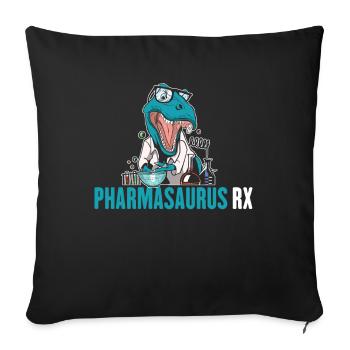 Pharmacist Gift, Pharmacy Pharmacy, Pharmacist - Sofa pillowcase 17,3'' x 17,3'' (45 x 45 cm) - black - Front