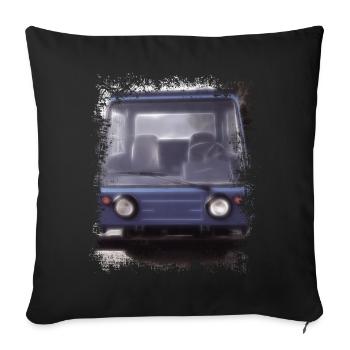 Multicar M25 - Sofakissenbezug 45 x 45 cm - Schwarz - Vorne